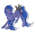 Size: 900x900 | Tagged: safe, artist:rukitichi, princess luna, cat, hybrid, g4, simple background, transparent background