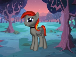 Size: 1200x900 | Tagged: safe, oc, oc only, oc:arian blaze, 3d, 3d pony creator, choker