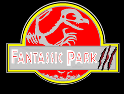 Size: 910x688 | Tagged: safe, griffon, jurassic park, jurassic park 3, logo parody