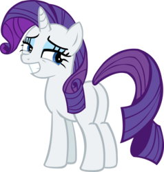 Size: 11124x11681 | Tagged: safe, artist:cyanlightning, rarity, g4, the gift of the maud pie, absurd resolution, butt, cute, female, plot, raribetes, rearity, simple background, smiling, solo, transparent background, vector