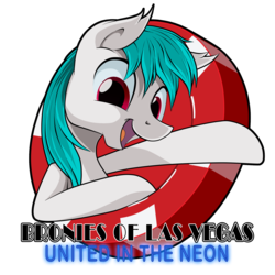 Size: 2000x2000 | Tagged: safe, artist:ruhisu, part of a set, earth pony, pony, commission, high res, las vegas, logo, male, stallion