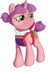 Size: 521x709 | Tagged: safe, artist:swasfews, carrot bun, pony, g4, solo