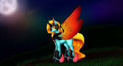 Size: 1600x867 | Tagged: safe, artist:ondrea, oc, oc only, oc:stormence, pegasus, pony, armor, cute