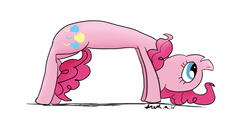 Size: 1020x480 | Tagged: safe, artist:coolpurpledudette, pinkie pie, g4, bad anatomy, female, newbie artist training grounds, solo