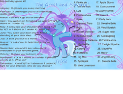 Size: 1280x977 | Tagged: safe, trixie, pony, unicorn, g4, 1000 hours in ms paint, bad cropping, birthday game, exploitable meme, female, mare, meme, ms paint, text