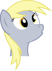 Size: 4414x5999 | Tagged: safe, artist:smokeybacon, derpy hooves, pegasus, pony, g4, absurd resolution, bust, female, mare, simple background, solo, transparent background, vector