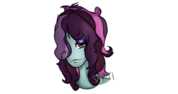 Size: 1250x666 | Tagged: safe, artist:sp0tti, principal abacus cinch, equestria girls, g4, alternate hairstyle, bust, loose hair, portrait, younger cinch