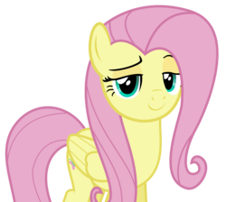 Size: 3500x3135 | Tagged: dead source, safe, artist:nevermattie, fluttershy, g4, viva las pegasus, cute, female, high res, raised eyebrow, shyabetes, simple background, smug, smugshy, solo, transparent background, vector