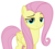 Size: 3500x3135 | Tagged: dead source, safe, artist:nevermattie, fluttershy, g4, my little pony: friendship is magic, viva las pegasus, cute, female, high res, raised eyebrow, shyabetes, simple background, smug, smugshy, solo, transparent background, vector