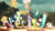 Size: 1920x1080 | Tagged: safe, artist:powdan, applejack, discord, fluttershy, pinkie pie, rainbow dash, rarity, spike, starlight glimmer, twilight sparkle, alicorn, pony, g4, 3d, chess, magic, mane six, mouth hold, s5 starlight, staff, staff of sameness, sword, twilight sparkle (alicorn), weapon