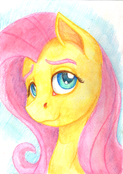 Size: 1265x1800 | Tagged: safe, artist:sa1ntmax, fluttershy, pony, g4, bust, female, portrait, solo