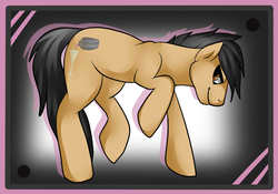 Size: 1000x700 | Tagged: safe, artist:fur-what-loo, oc, oc only, oc:pete, earth pony, pony, male, solo, stallion