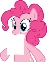 Size: 9841x12870 | Tagged: safe, artist:cyanlightning, pinkie pie, g4, hearthbreakers, .svg available, absurd resolution, exploitable, female, mouth hold, paper, simple background, solo, transparent background, vector