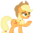 Size: 3175x3106 | Tagged: safe, artist:sketchmcreations, applejack, g4, my little pony: friendship is magic, viva las pegasus, applebutt, butt, high res, lidded eyes, open mouth, plot, raised hoof, simple background, transparent background, vector