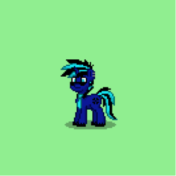 Size: 400x400 | Tagged: safe, oc, oc only, oc:shadow caster, pony, pony town, screenshots, solo