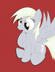 Size: 1903x2492 | Tagged: safe, artist:iflysna94, derpy hooves, pegasus, pony, g4, female, mare, simple background, solo