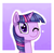 Size: 600x587 | Tagged: safe, artist:bluemoonlightflower, twilight sparkle, alicorn, pony, g4, female, one eye closed, solo, twilight sparkle (alicorn), wink