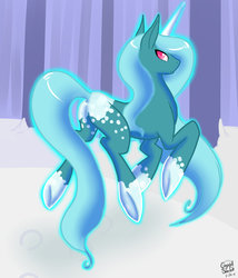 Size: 1024x1195 | Tagged: safe, artist:crystalsnowfall, oc, oc only, oc:crystall snowfall, solo