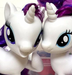 Size: 414x428 | Tagged: safe, rarity, g4, brushable, female, irl, photo, self ponidox, toy