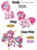 Size: 851x1137 | Tagged: safe, artist:sweetheart-arts, pinkie pie, g4, evolution, evolution chart, female, floating, frown, glowing eyes, grin, hair bow, looking at you, open mouth, pinkamena diane pie, pokémon, rainbow power, smiling, solo, tail bow, unshorn fetlocks