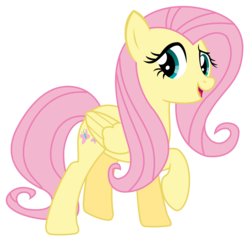Size: 2225x2156 | Tagged: safe, artist:sketchmcreations, fluttershy, g4, viva las pegasus, cute, high res, open mouth, raised eyebrow, raised hoof, shyabetes, simple background, transparent background, vector
