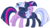 Size: 6653x3720 | Tagged: safe, artist:estories, twilight sparkle, oc, oc:silverlay, pony, unicorn, g4, hug, simple background, transparent background, unicorn twilight, vector