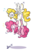 Size: 552x800 | Tagged: safe, artist:perrydotto, pinkie pie, surprise, pony, g4, carrying, holding a pony
