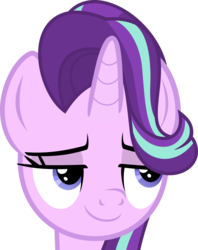 Size: 6620x8378 | Tagged: safe, artist:pink1ejack, starlight glimmer, every little thing she does, g4, absurd resolution, female, inkscape, simple background, smug, smuglight glimmer, solo, transparent background, vector