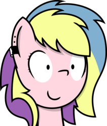 Size: 2696x3188 | Tagged: safe, artist:kevinerino, artist:prosterguy, oc, oc only, oc:pixel sketch, pony, high res, simple background, solo, transparent background, vector