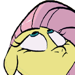 Size: 246x247 | Tagged: safe, artist:jay fosgitt, idw, fluttershy, g4, my little pony: friends forever, spoiler:comic, faic, looking up, wondering