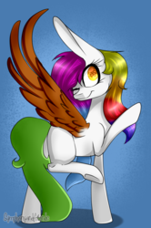 Size: 657x989 | Tagged: safe, artist:symphstudio, oc, oc only, pegasus, pony, solo