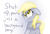 Size: 1024x699 | Tagged: safe, artist:vanillashineart, derpy hooves, pegasus, pony, g4, female, floppy ears, mare, solo