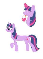 Size: 1024x1411 | Tagged: safe, artist:xxthatsmytypexx, twilight sparkle, g4, female, food, ice cream, magic, solo