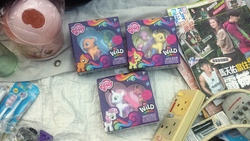 Size: 4128x2322 | Tagged: safe, apple bloom, scootaloo, sweetie belle, g4, cutie mark crusaders, doll, hong kong, irl, photo, toy, wrong hair color