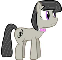 Size: 3737x3593 | Tagged: safe, artist:derphed, octavia melody, g4, female, high res, simple background, solo, transparent background