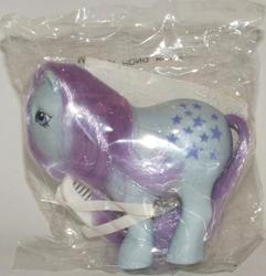 Size: 630x653 | Tagged: safe, photographer:collector1, blue belle, g1, bag, comb, irl, photo, ribbon, solo, toy