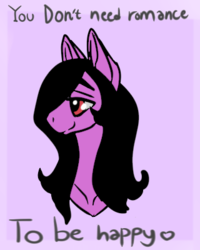 Size: 320x400 | Tagged: safe, artist:brainiac, part of a set, oc, oc only, oc:brainiac, pony, bust, message, portrait, positive ponies, simple background, solo, truth