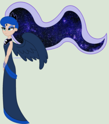 Size: 1329x1507 | Tagged: safe, artist:cutiestyle, princess luna, human, g4, female, humanized, solo