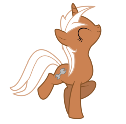 Size: 2494x2456 | Tagged: safe, artist:sintakhra, silver spanner, pony, unicorn, g4, background pony, eyes closed, female, high res, mare, simple background, solo, transparent background, vector