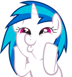 Size: 3500x3750 | Tagged: safe, artist:cifyra, dj pon-3, vinyl scratch, pony, unicorn, g4, dashface, female, high res, hooves, horn, mare, simple background, solo, transparent background, vector