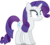 Size: 4526x4037 | Tagged: safe, artist:twls7551, rarity, every little thing she does, g4, my little pony: friendship is magic, absurd resolution, female, fiducia compellia, mind control, simple background, solo, transparent background, vector