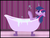 Size: 2338x1768 | Tagged: safe, artist:dashagame666, twilight sparkle, g4, bath, bathtub, bubble, bubble bath, claw foot bathtub, female, floppy ears, solo