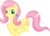 Size: 746x540 | Tagged: safe, artist:2kaze, fluttershy, pony, g4, female, solo