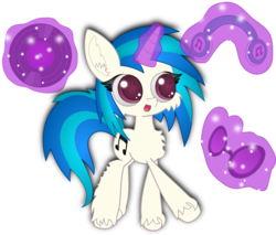 Size: 4719x4018 | Tagged: safe, artist:spophia, dj pon-3, vinyl scratch, pony, g4, absurd resolution, female, magic, solo, telekinesis