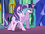 Size: 1173x901 | Tagged: safe, screencap, starlight glimmer, twilight sparkle, alicorn, pony, unicorn, every little thing she does, g4, my little pony: friendship is magic, season 6, duo, female, tired, twilight sparkle (alicorn)