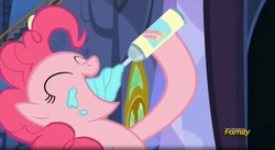 Size: 1665x915 | Tagged: safe, screencap, pinkie pie, earth pony, pony, every little thing she does, g4, female, mare, solo