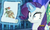 Size: 2251x1335 | Tagged: safe, screencap, rarity, pony, every little thing she does, g4, my little pony: friendship is magic, drawing, female, fiducia compellia, hypnosis, hypnotized, mare, solo, stupidity, unnamed character, unnamed pony