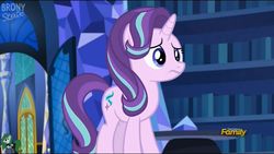 Size: 1920x1080 | Tagged: safe, screencap, starlight glimmer, pony, every little thing she does, g4, castle, female, mare, solo