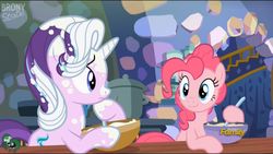 Size: 1920x1080 | Tagged: safe, screencap, pinkie pie, starlight glimmer, pony, every little thing she does, g4, forgiveness, white