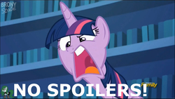 Size: 1366x768 | Tagged: safe, artist:johnnyxluna, edit, edited screencap, screencap, twilight sparkle, alicorn, pony, every little thing she does, g4, caption, female, how do you make your neck go like that?, image macro, meme, no spoilers, solo, twilight sparkle (alicorn)